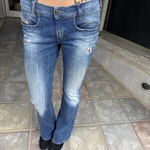 Diesel Industry “Mohawk Head” Jeans – Size 29 – Classic 2000s Italian Denim